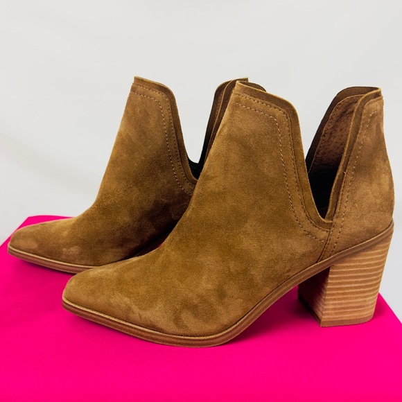 STEVE MADDEN Havannah Pointed Toe Bootie (Women) Chestnut Suede.  6.5M  … - Picture 10 of 15
